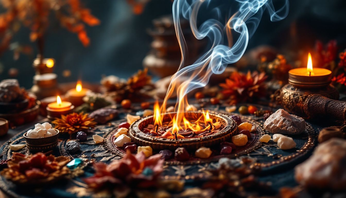 Shamanic awakening journey with intense visions and spiritual initiation