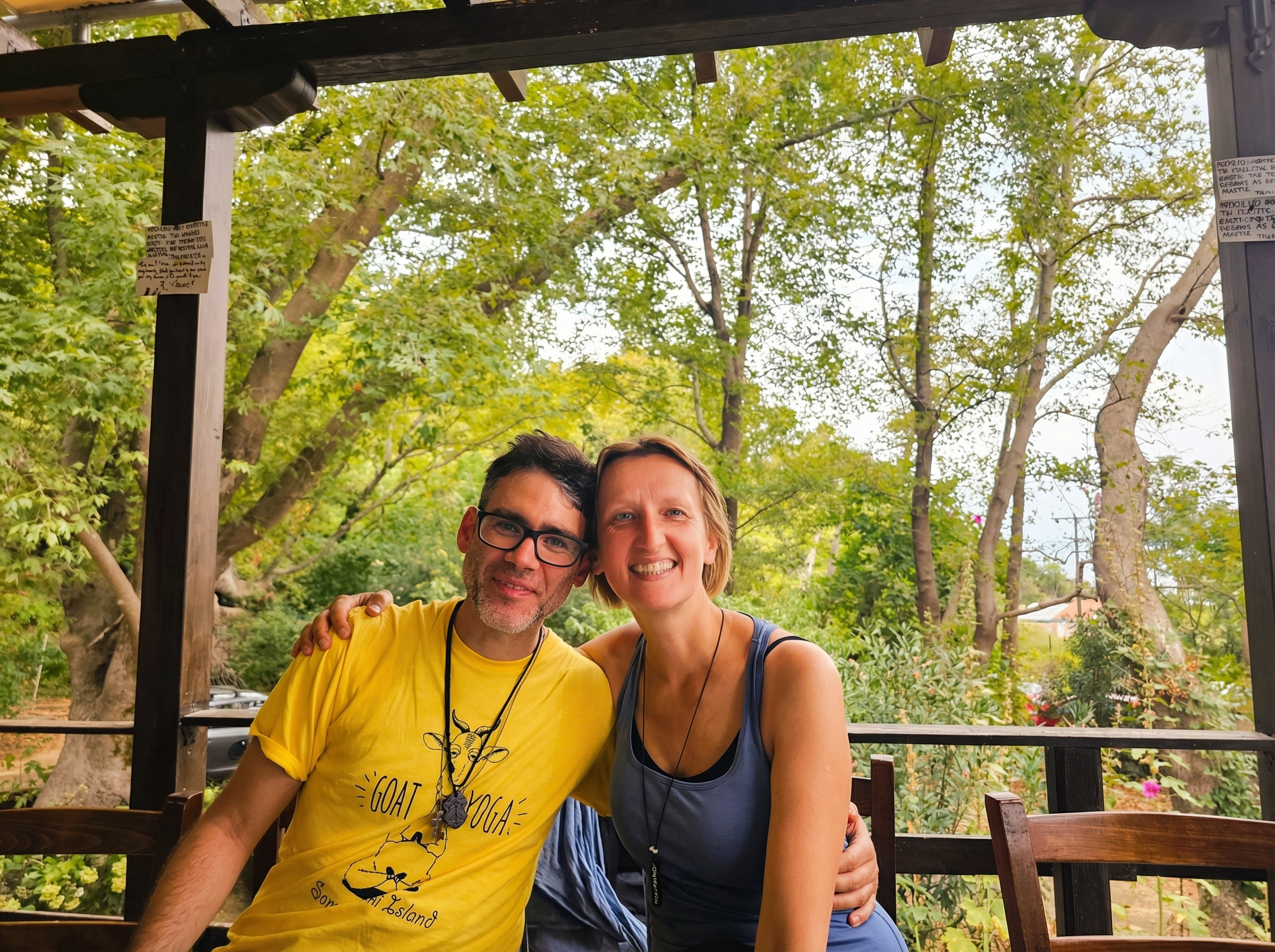 Pablo Teiwaz Leon and Monika Marek