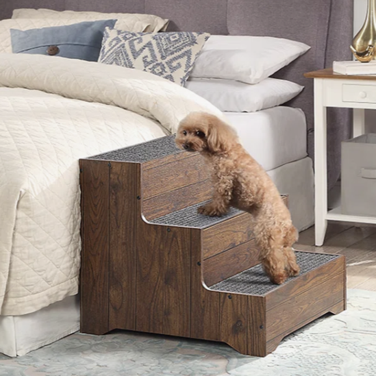 $67 Wide Pet Stairs, 4.8 Stars